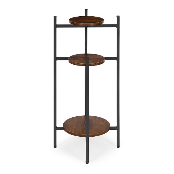 Stojalo za rože, stojalo za rože, dekoracija, 3 ravni, loft ModernHome