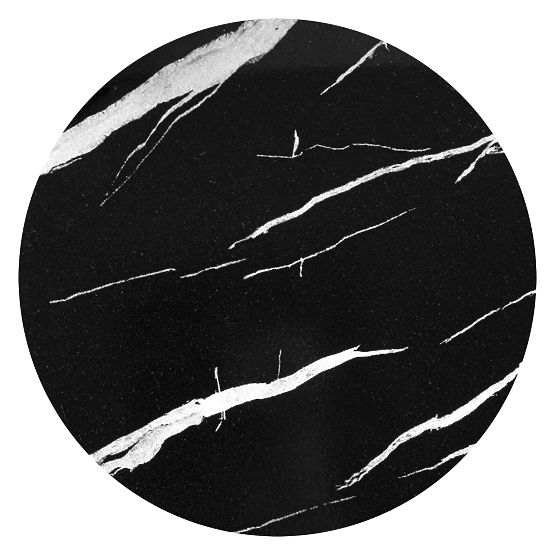 Stojalo za rože TRETORRI črni marmor