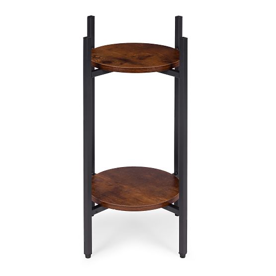 Stoječe stojalo za rože dekoracija 2 nivoja loft ModernHome