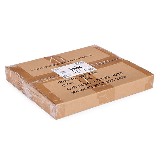 Stoječe stojalo za rože dekoracija 2 nivoja loft ModernHome