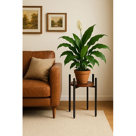 Stoječe stojalo za rože dekoracija loft ModernHome