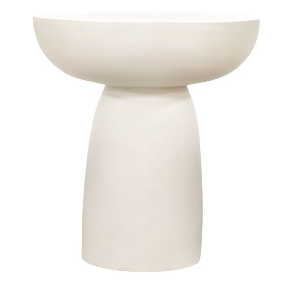 Stranska miza Lagoon 45 cm, bež, mat