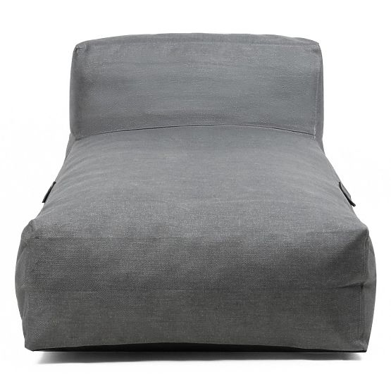 Tabure k vrtni kotni garnituri Vacuum s prevleko, siva