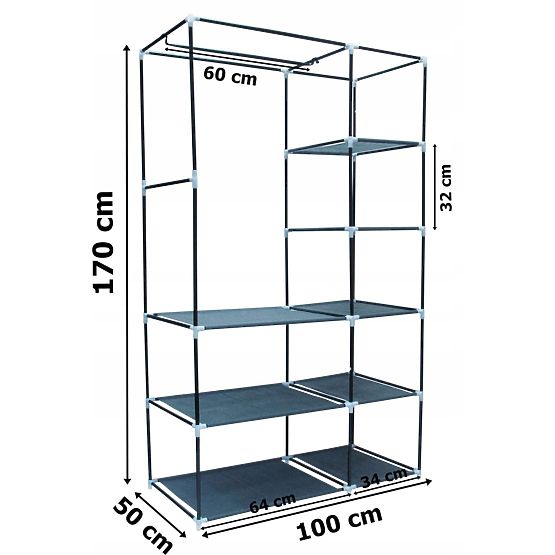 Tekstilna omara z motivom Benetk