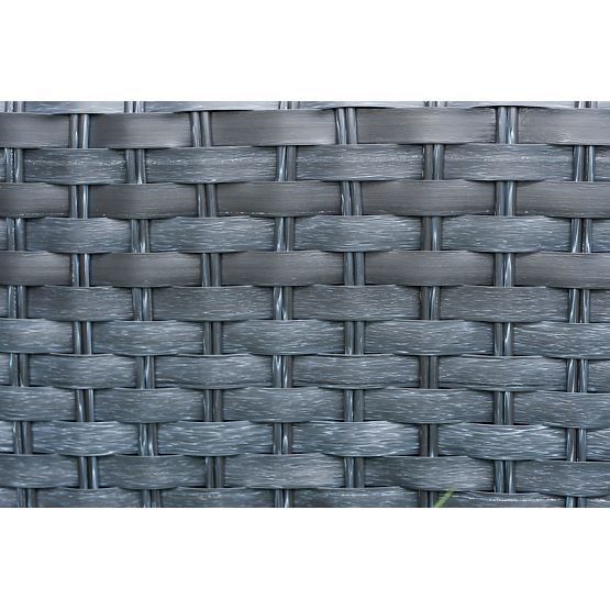 Terasa stol iz tehnoratana MODERNO siva