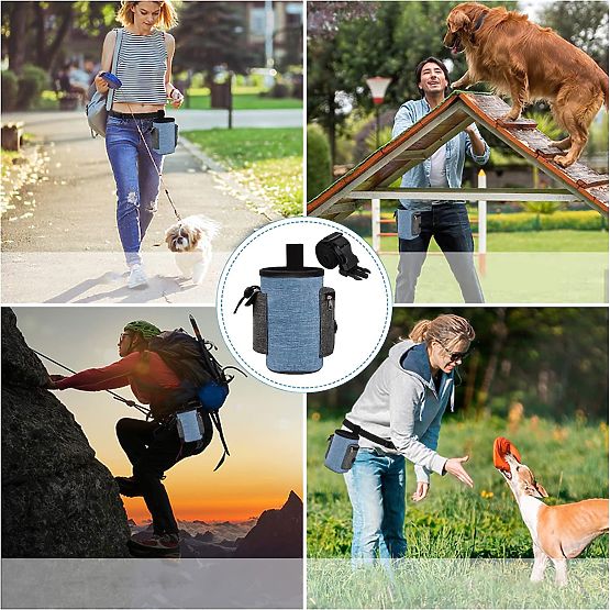 Torba za pasje priboljške MAILO modra