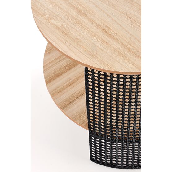 TRAFICA konferenčna miza naravna/črna