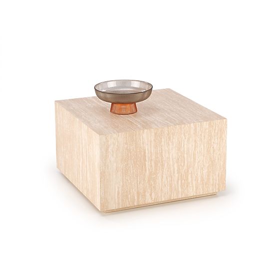 TRAVERTINO KWADRAT konferenčna miza, travertin (1p=1ks)