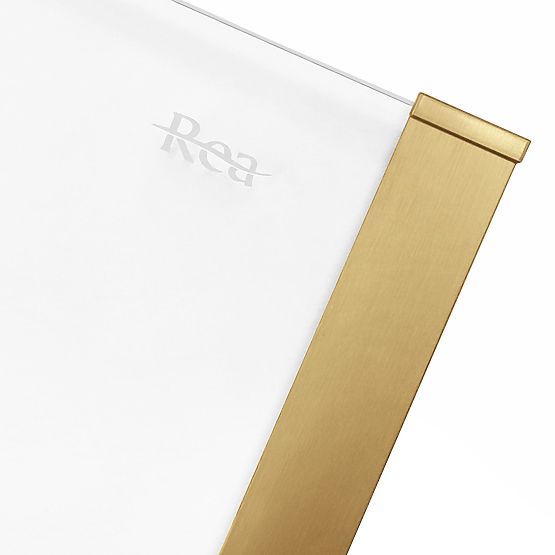 Tuš kabina SOLAR ZLATA Krtačena 120x90