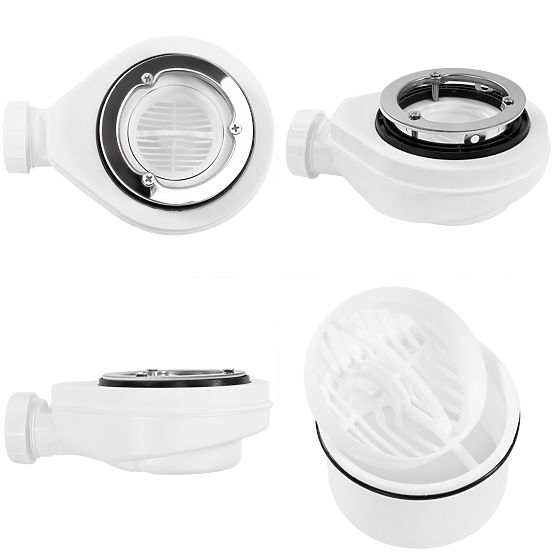 Tuš kad Magnum Črna 80x120