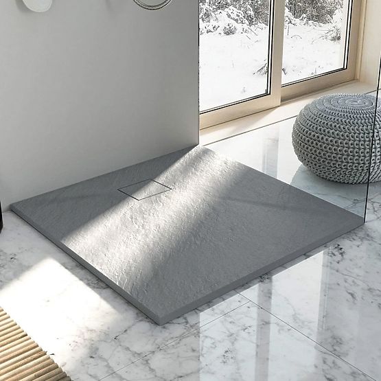 Tuš kad Magnum Grey 90x90