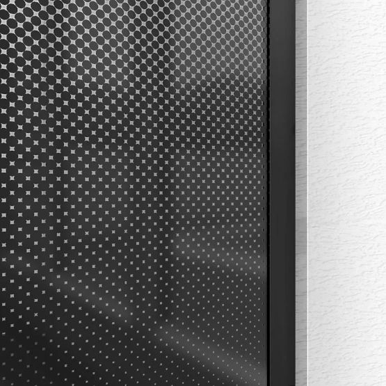 Tuš stena Rea Aero Ombre Črna 110