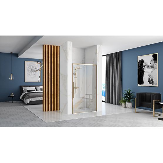 Tuš vrata SOLAR ZLATA 100