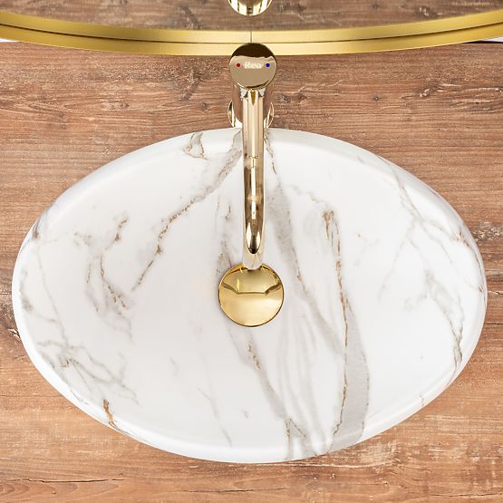 Umivalnik nad pultom Rea Linda Lava Pater