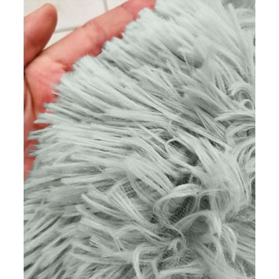 Univerzalna plišasta postelja za psa in mačko 40 cm - svetlo siva