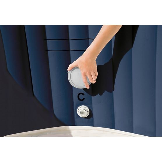 Večbarvna LED svetilka na baterije za SPA INTEX 28503