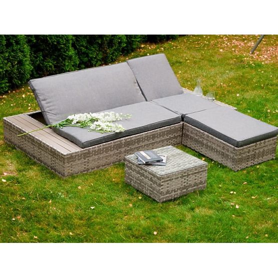 Večnamenska postelja iz tehnoratana DIABOLICO