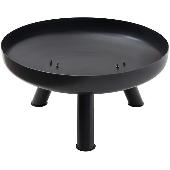 Veliko trdno litoželezno vrtno kurišče 60 cm idealno za taborni ogenj