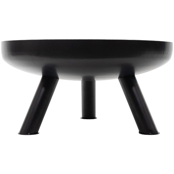 Veliko trdno litoželezno vrtno kurišče 60 cm idealno za taborni ogenj