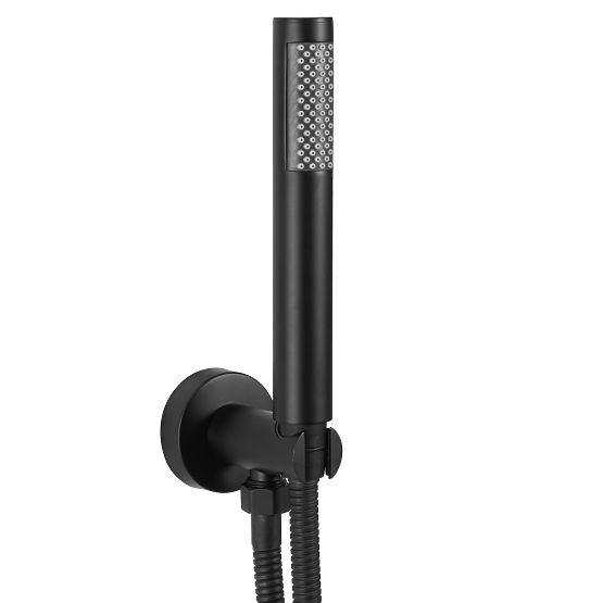 Vgradni tuš set s termostatom LUNGO Črna + BOX