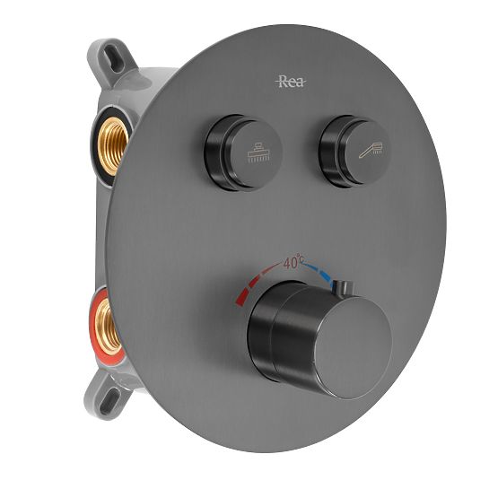 Vgradni tuš set s termostatom Rea Lungo Titan + BOX