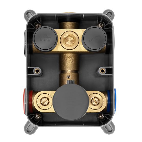 Vgradni tuš set s termostatom Rea Lungo Titan + BOX