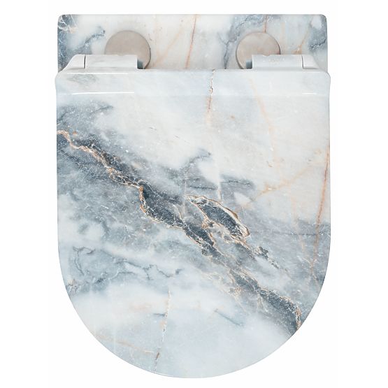 Viseča WC školjka Carlos Slim Rimless Granit Shiny N