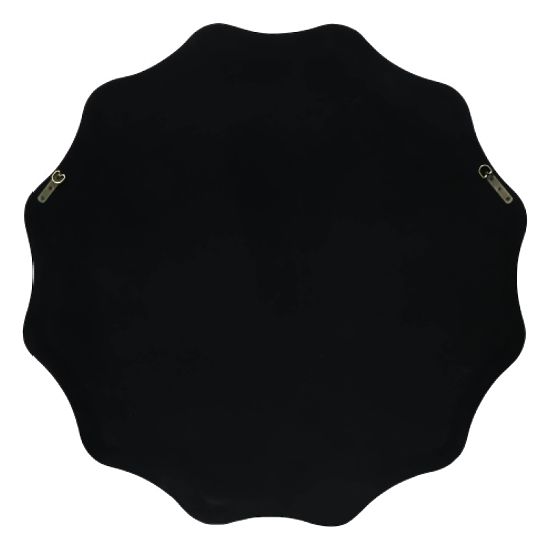 Viseče ogledalo Luppo, zeleno-sivo, sijoče