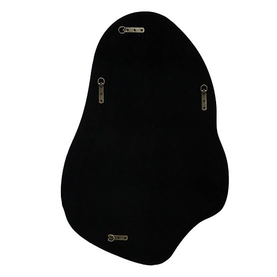 Viseče ogledalo Maluma, lila, sijajno