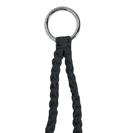 Viseči stol Bocianí gnezdo LAGOS črna s blazinami