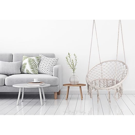 Viseči stol Bocianovo gnezdo TOGO krem