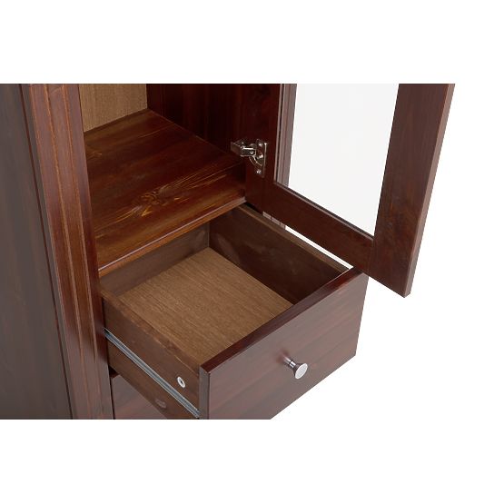 Visoka omara 1 vrata 4 predali