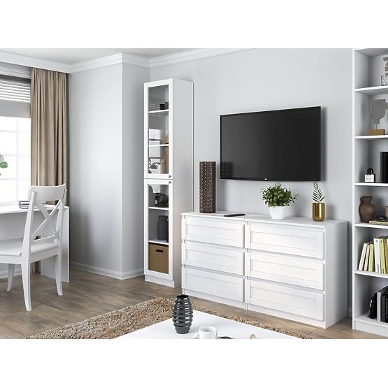 Vitrina PAFOS W40/2S BELA