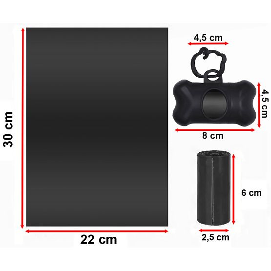 Vrečke za pasje iztrebke BUSTER 1400 kosov