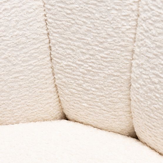 Vrtljiv stol Casablanca bel, boucle