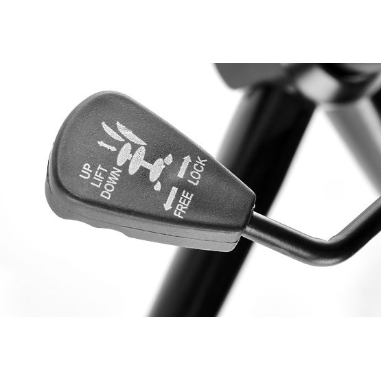 Vrtljiv stol IGNAZIO, oreh-črna (1p=1ks)