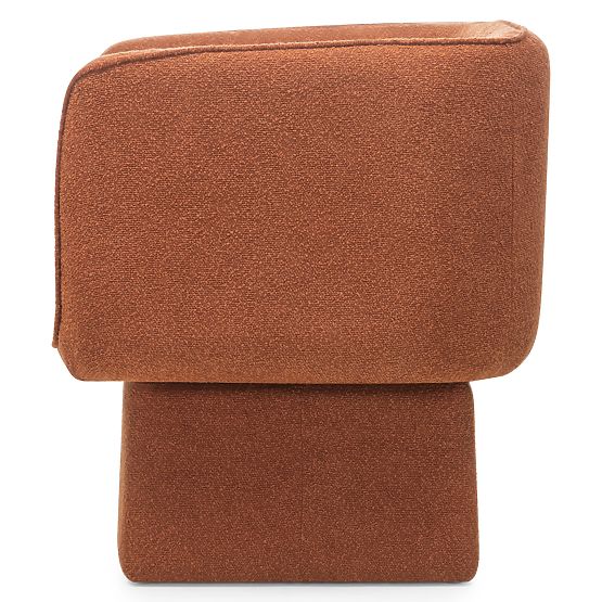 Vrtljiv stol One bakren, boucle