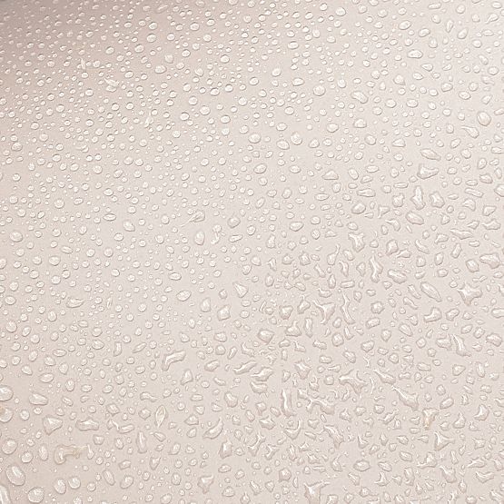 Vrtna klop iz tehnoratana kavč CORDOBA črna z bež blazinami