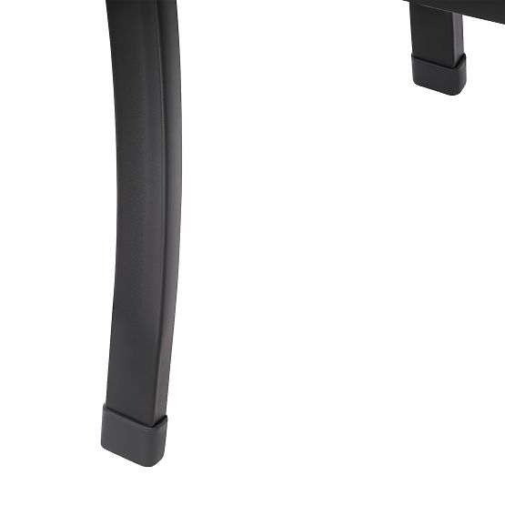 Vrtna klop s naslonom parkovna za teraso balkon kovinska konstrukcija