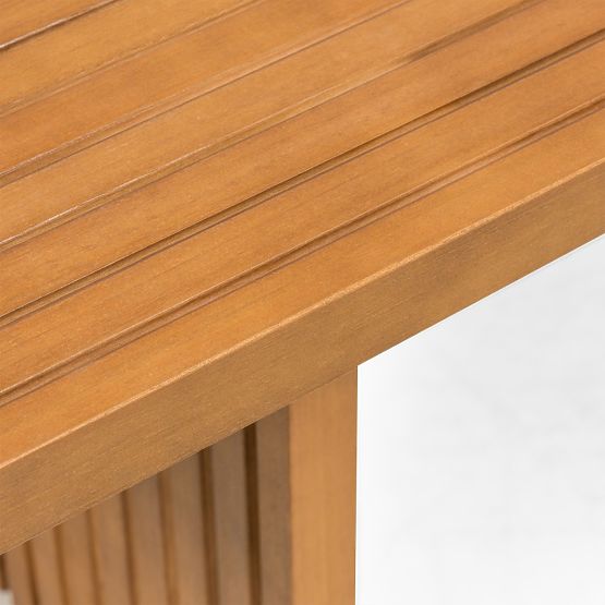 Vrtna miza Familis ll 240 cm, evkaliptov les FSC, videz tikovine