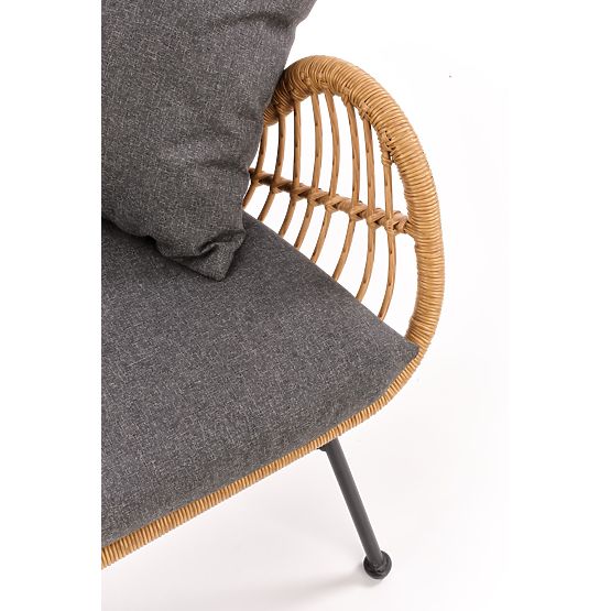 Vrtna sedežna garnitura IKARO z blazinami