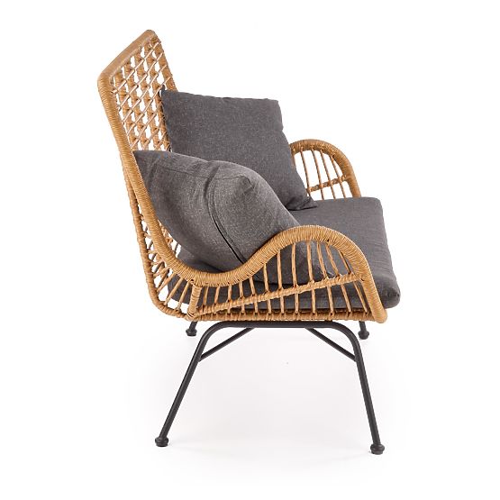 Vrtna sedežna garnitura IKARO z blazinami