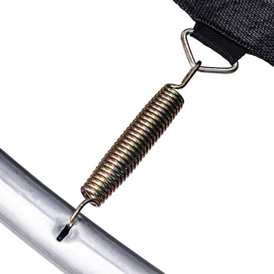 Vrtna trampolina s premerom 8 ft 244-252 cm z zunanjo mrežo + lestev