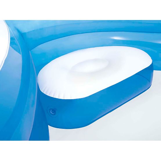 Vrtni bazen z napihljivimi sedeži 229x229cm Intex 56475
