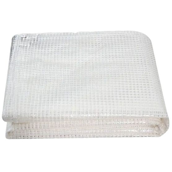 Vrtni folijarnik tunel 3x2x2 m večnamenski kovinski okvir bela folija 2 vhoda