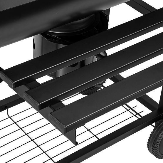 Vrtni kotni žar 2 rešetki pepelnik BAREL