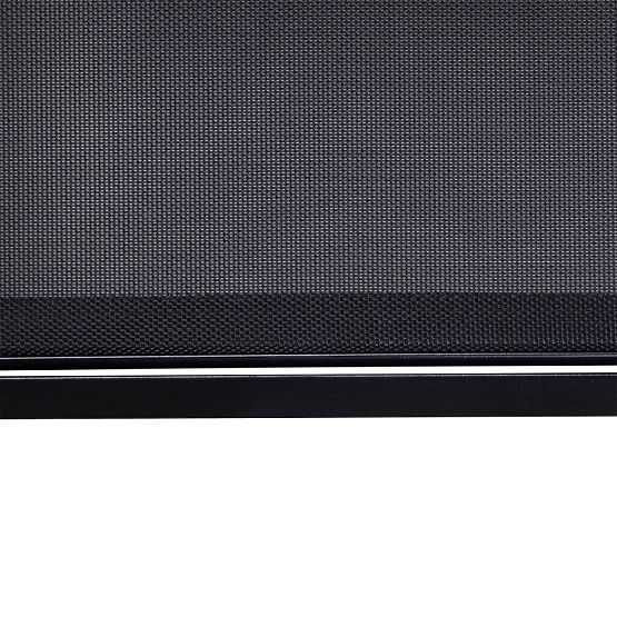 Vrtni ležalnik Sandy nastavljiv, črn/grafit