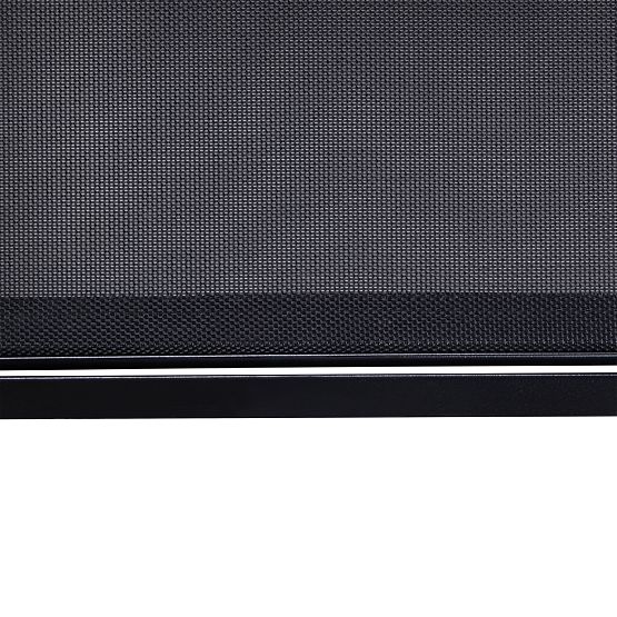 Vrtni ležalnik Sandy nastavljiv, črn/grafit