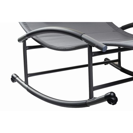 Vrtni ležalnik z baldahinom gugalnica