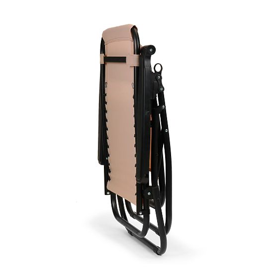 Vrtni ležalnik z nastavljivim naslonjalom ZERO GRAVITY ModernHome - bež